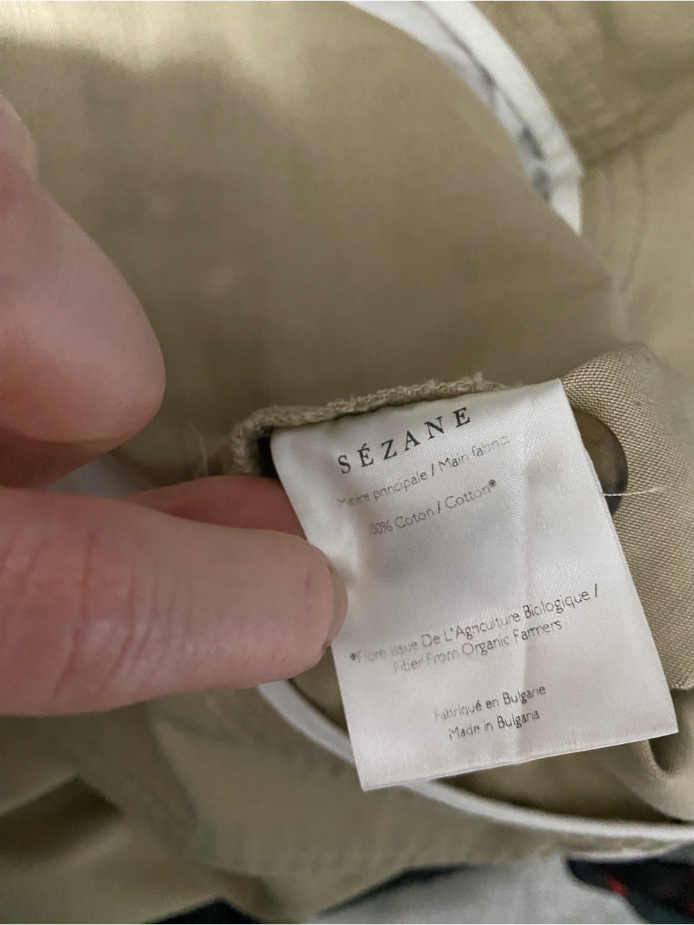 Sezane Leandro Trousers Mastic - Size 38 - Picture 11 of 13
